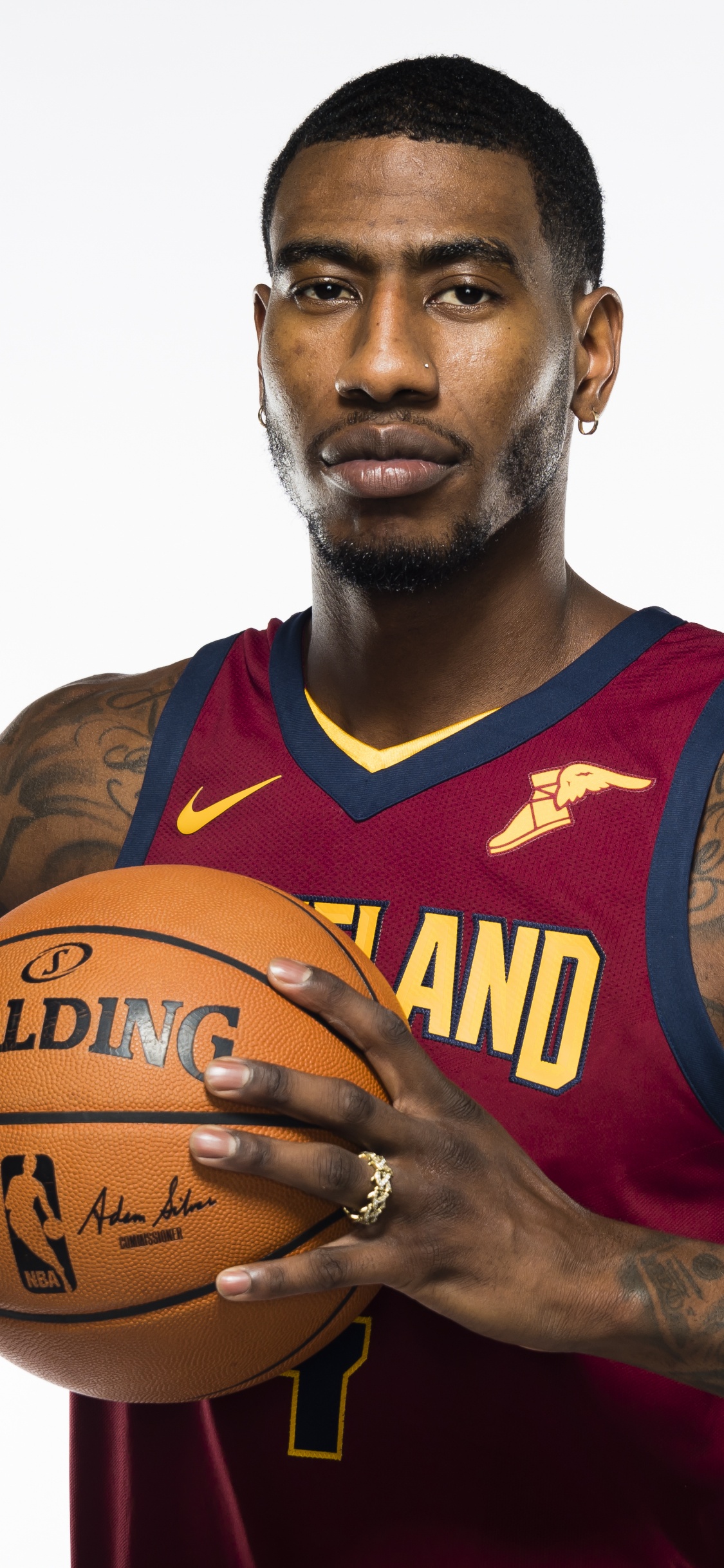 Обои Имэн Шамперт, Кливленд кавальерс, Хьюстон рокетс, NBA, Баскетбол в разрешении 1125x2436