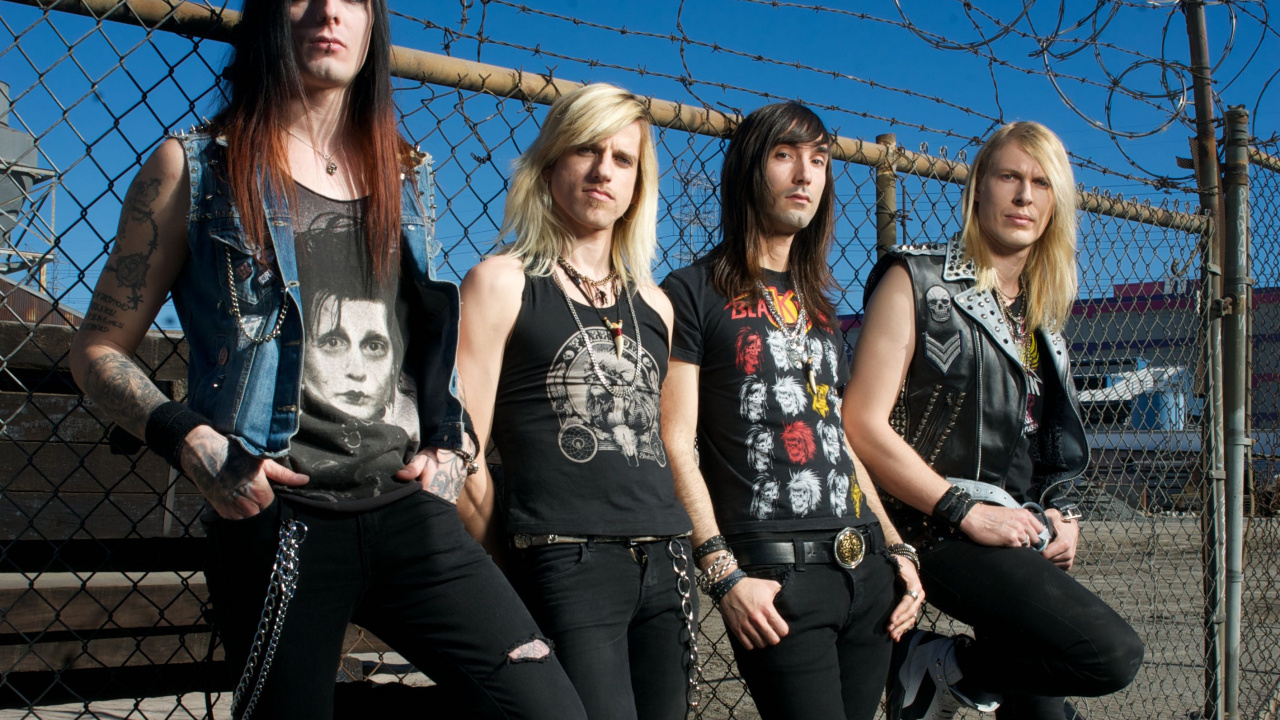 Обои черный дождь, тяжелый рок, Выпущено, музыкальный ансамбль, тяжелый металл в разрешении 1280x720