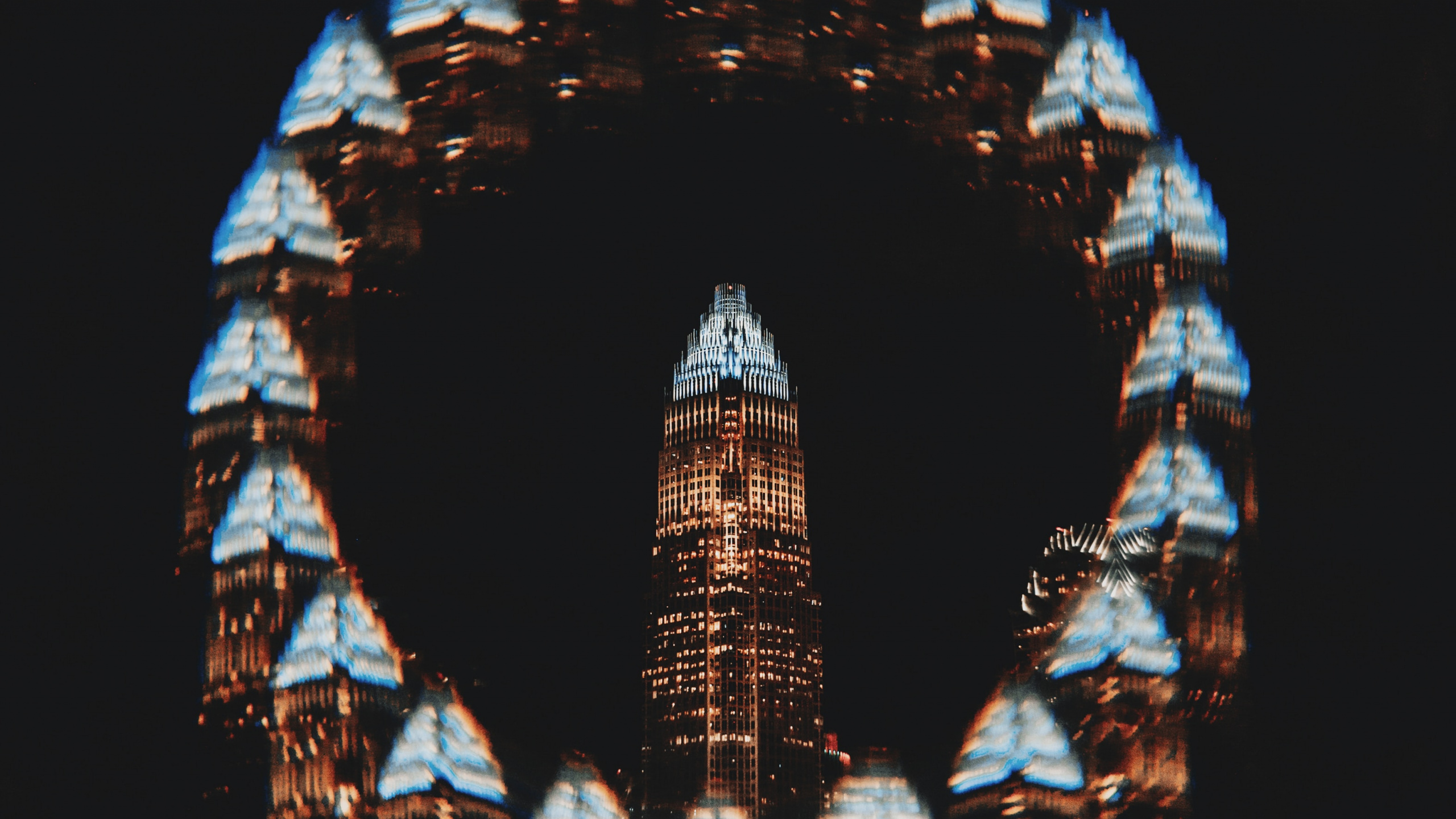 Обои Компания Adafruit Промышленности, Компания Adafruit NeoPixel Кольцо Частиц Комплект, архитектура, симметрия, иллюстрация в разрешении 2560x1440