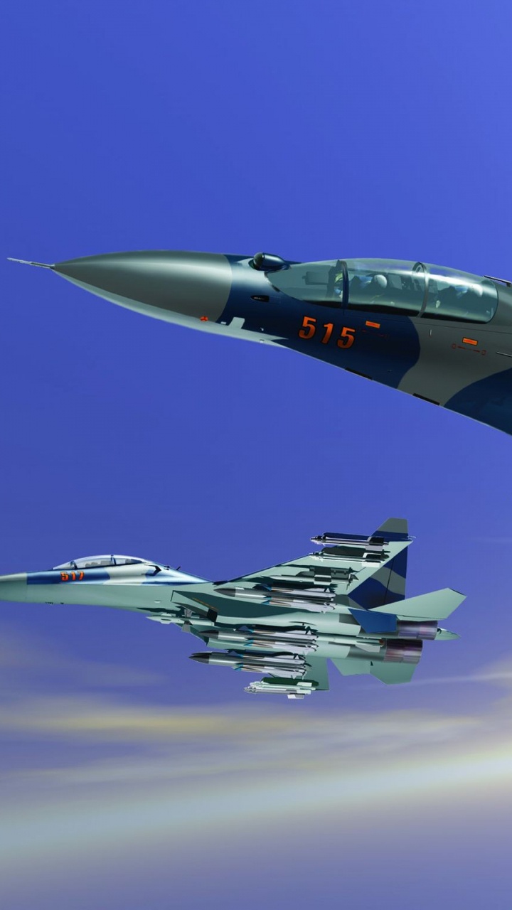 Обои самолет, самолеты, военный самолет, воздушные силы, реактивный самолет в разрешении 720x1280