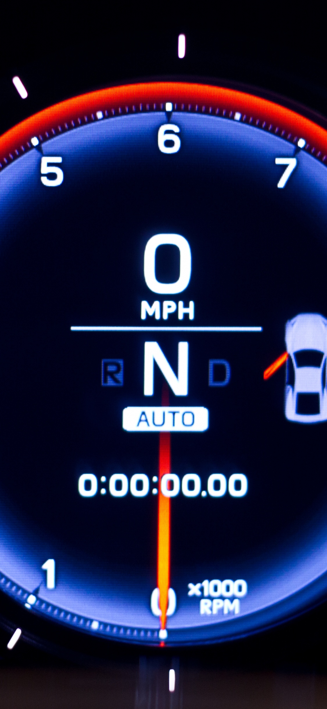 Обои Лексус LFA спидометр, Лексус lfa, lexus, авто, спидометр в разрешении 1125x2436