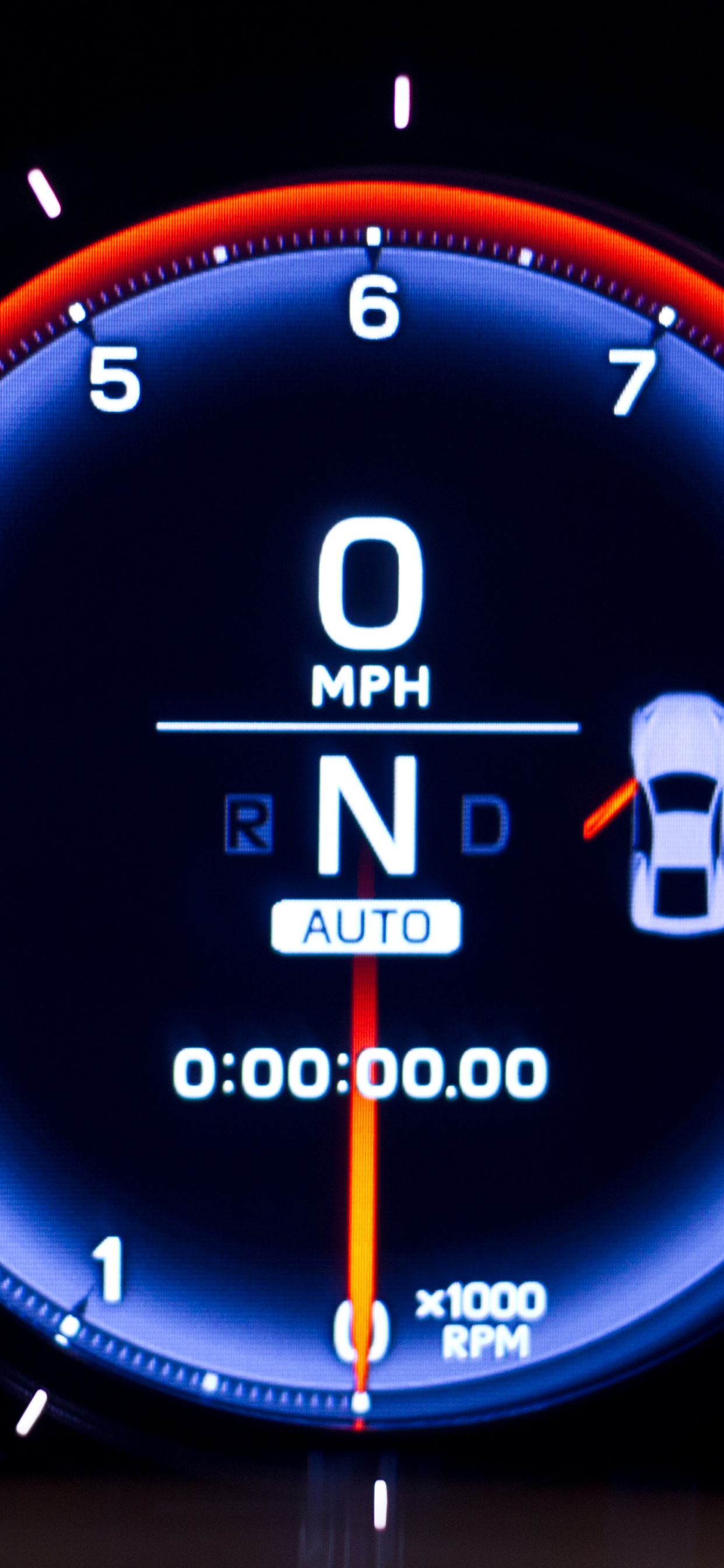 Обои Лексус LFA спидометр, Лексус lfa, lexus, авто, спидометр в разрешении 1242x2688