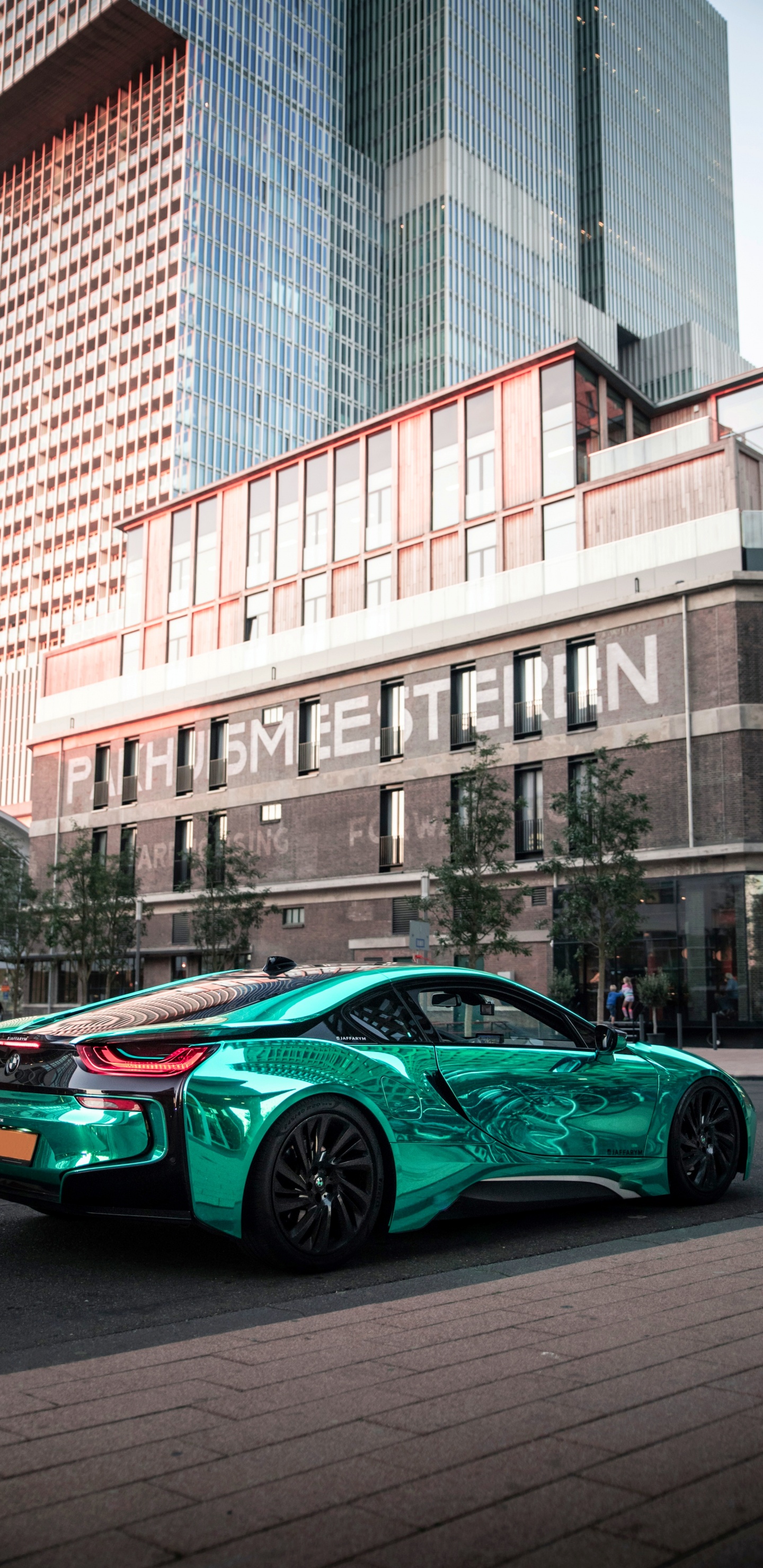 Обои спорткар, bmw i8, легковые автомобили, БМВ М4, Байерише Моторен Верке АГ в разрешении 1440x2960