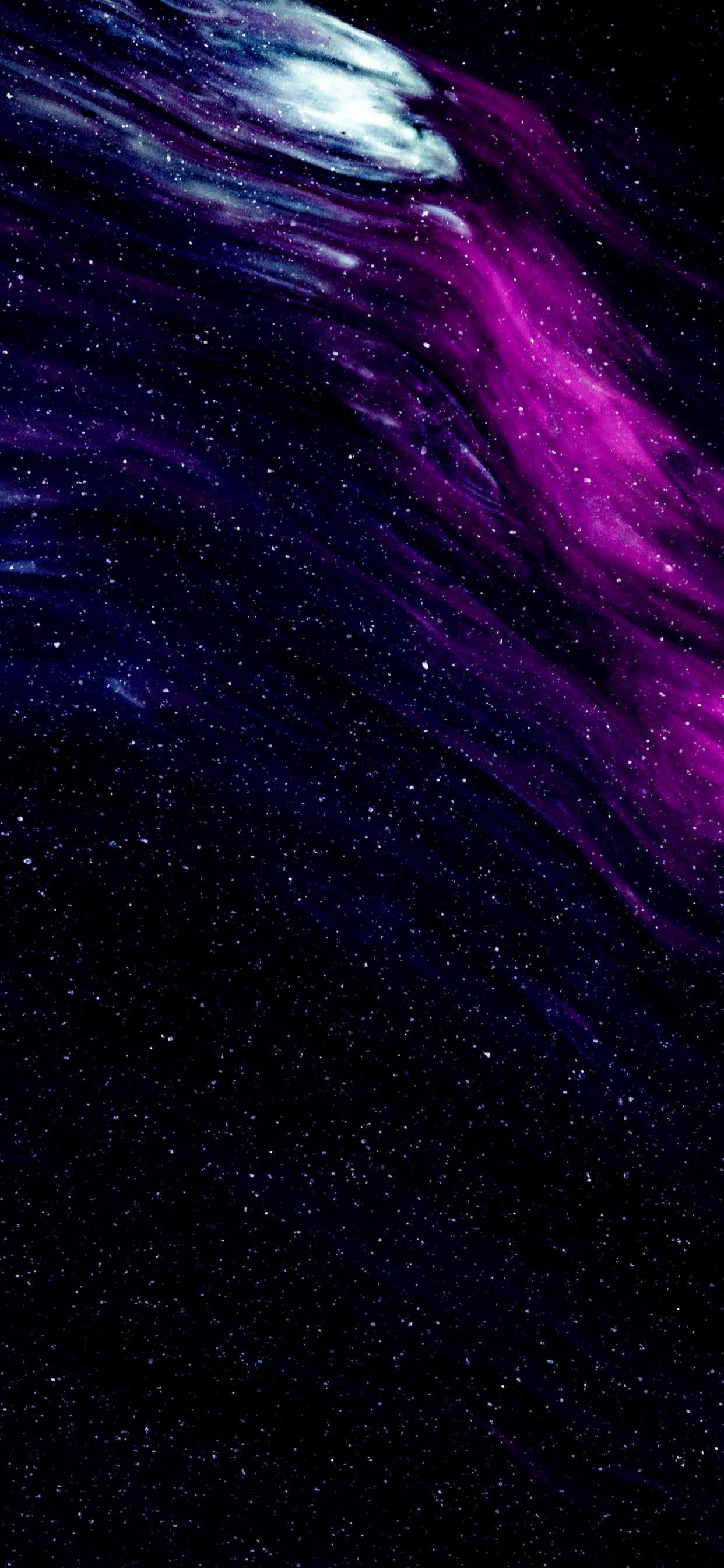 Обои атмосфера, темнота, звезда, космос, графика в разрешении 1242x2688