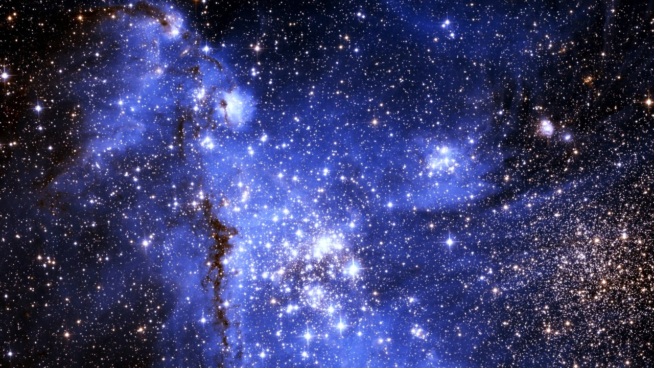 Обои Галактика, туманность, звезда, Астрономия, Млечный Путь в разрешении 1280x720