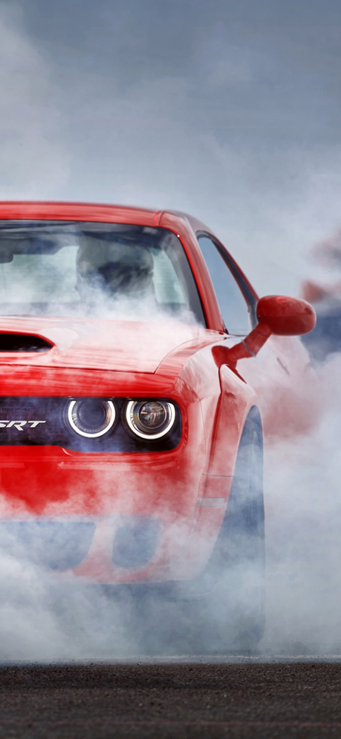 Обои Додж Демон, 2019 Додж Челленджер, dodge, авто, спорткар в разрешении 1125x2436