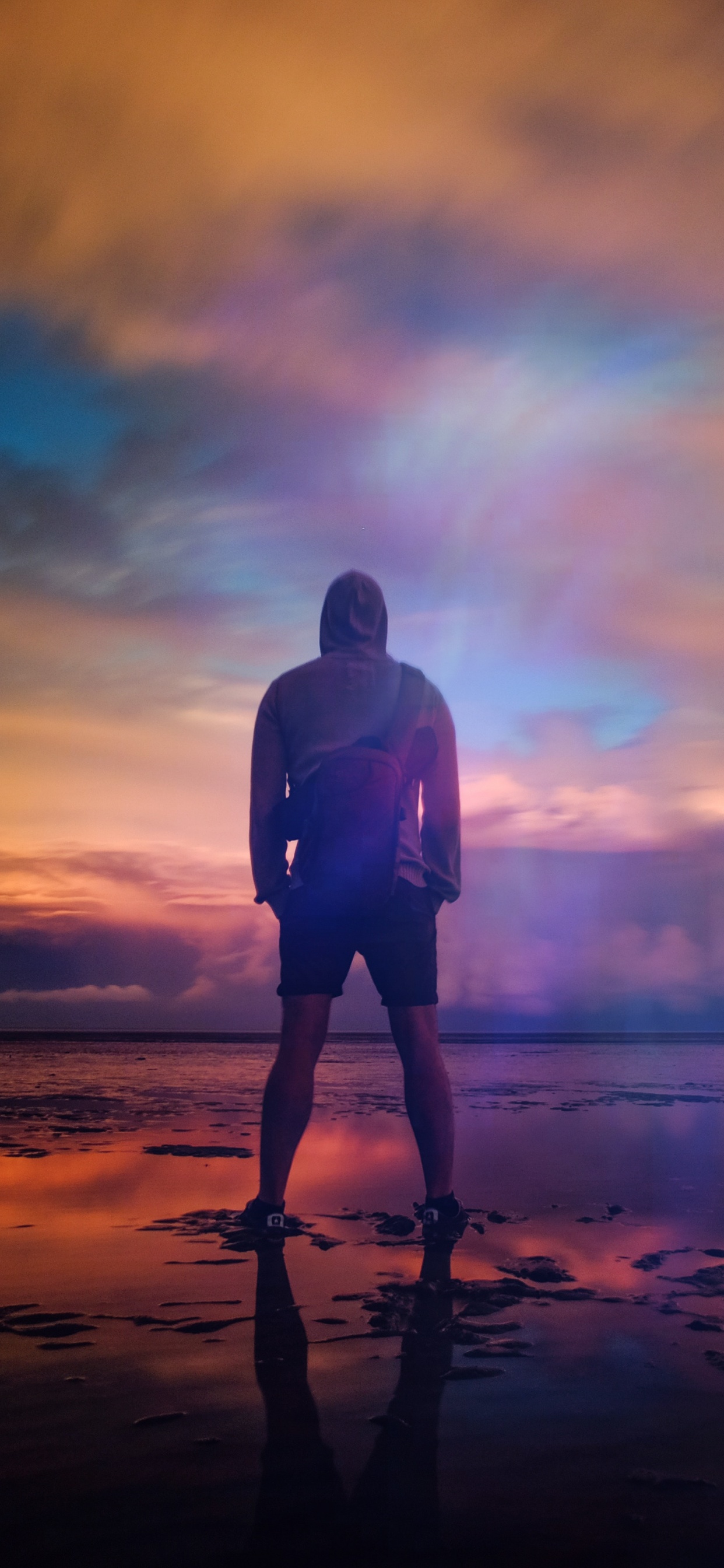 Обои гнев, стояние, море, здоровье, роль в разрешении 1242x2688