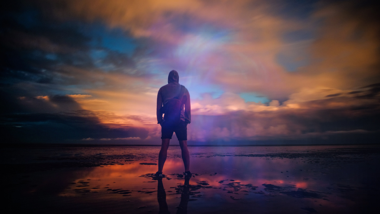 Обои гнев, стояние, море, здоровье, роль в разрешении 1280x720