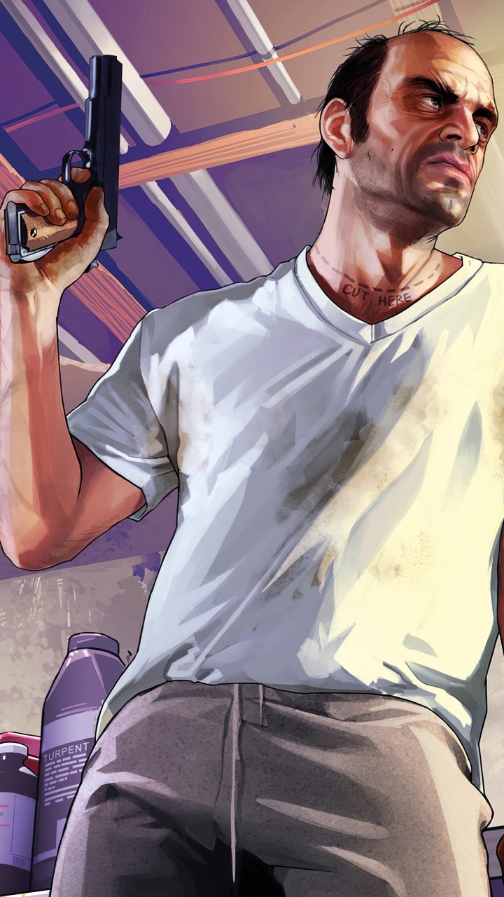 Обои прохлада, селфи, Майкл Де Санта, рука, сустав в разрешении 720x1280