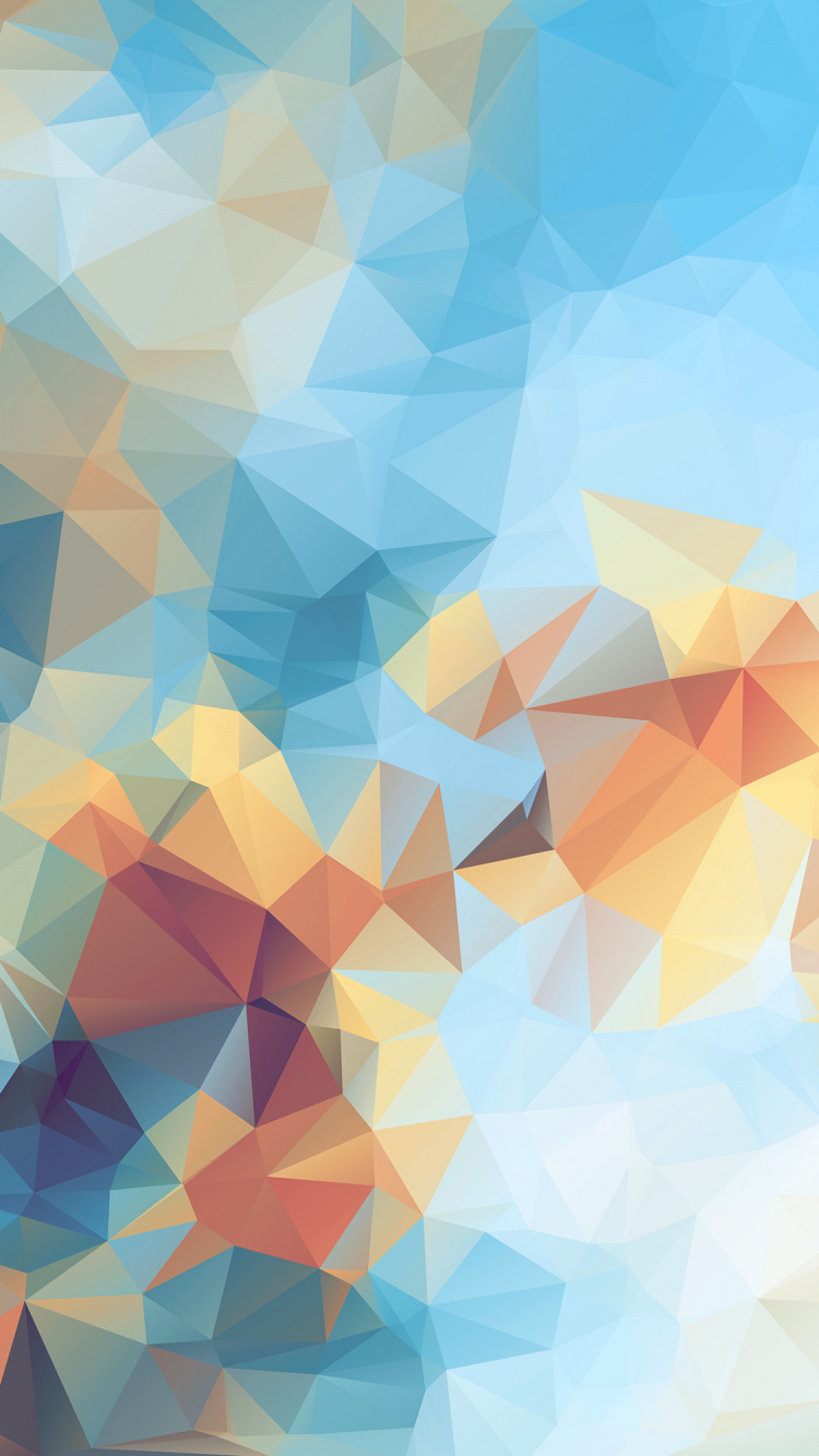 Обои узор, треугольник, дизайн, арт, геометрия в разрешении 750x1334