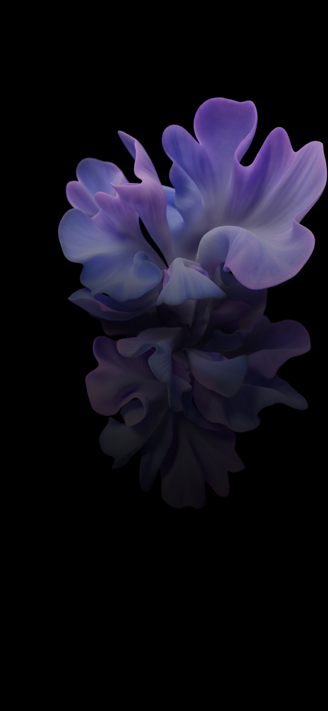 Обои Samsung Galaxy, Samsung, Samsung Galaxy Z Flip, смартфон, складной смартфон в разрешении 1125x2436