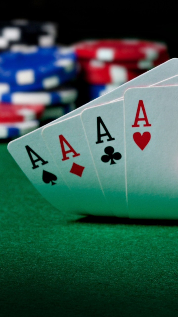 Обои покер, рулетка, игральная карта, онлайн-покер, карточная игра в разрешении 720x1280