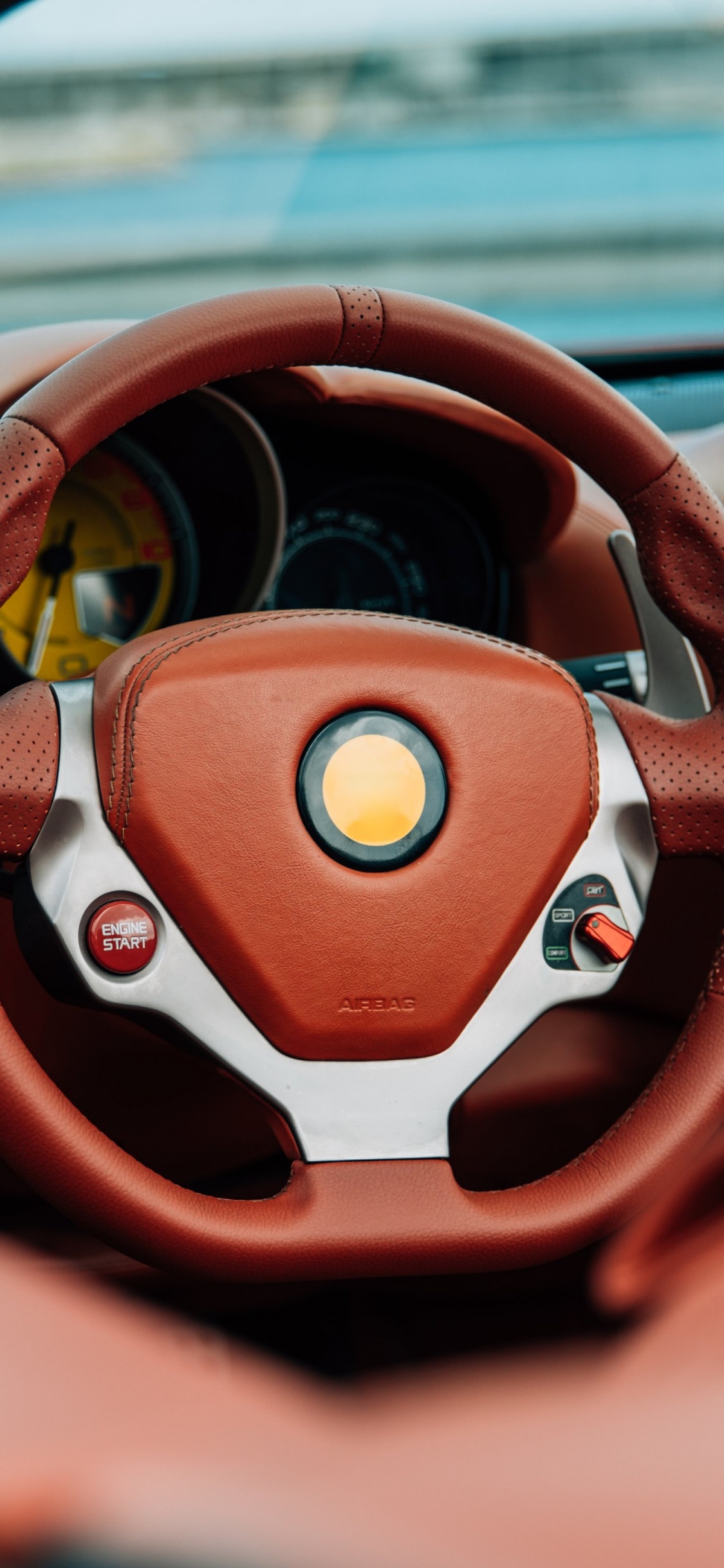 Обои авто, Б Авто Эвакуатор, рулевое колесо, рулевой часть, колесо в разрешении 1125x2436