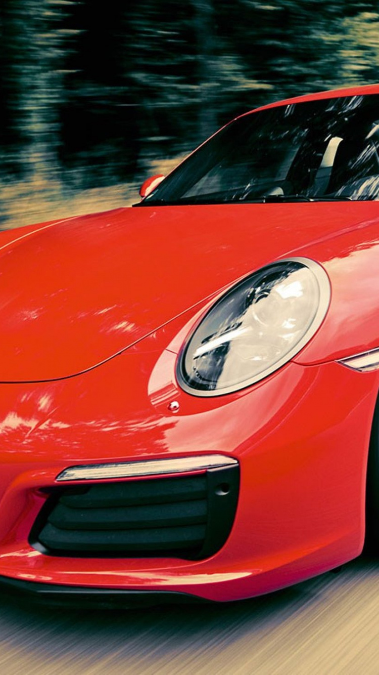 Обои 2016 Порше 911, Порше, спорткар, авто, суперкар в разрешении 750x1334