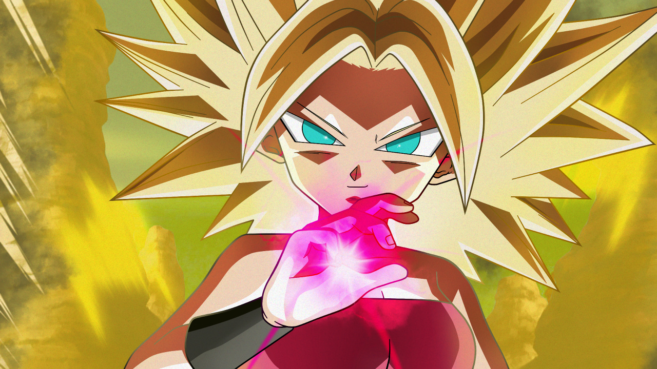 Обои гоку, Super Saiyan, Гохан, Caulifla, Жемчуг дракона в разрешении 1280x720