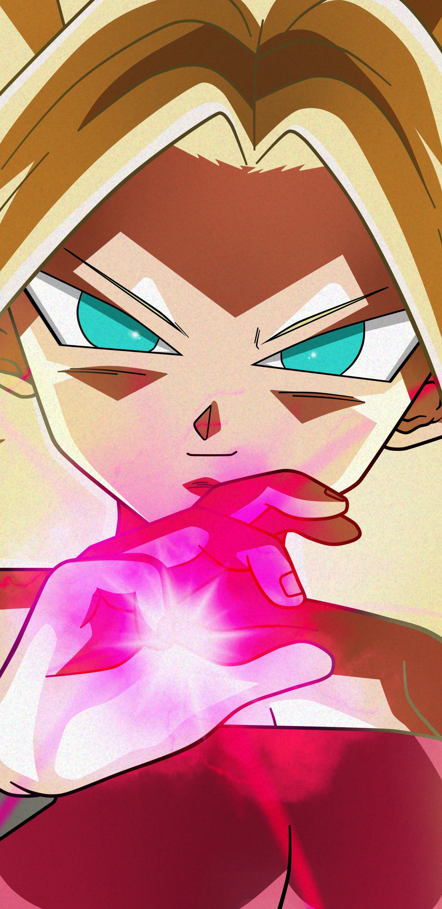 Обои гоку, Super Saiyan, Гохан, Caulifla, Жемчуг дракона в разрешении 1440x2960