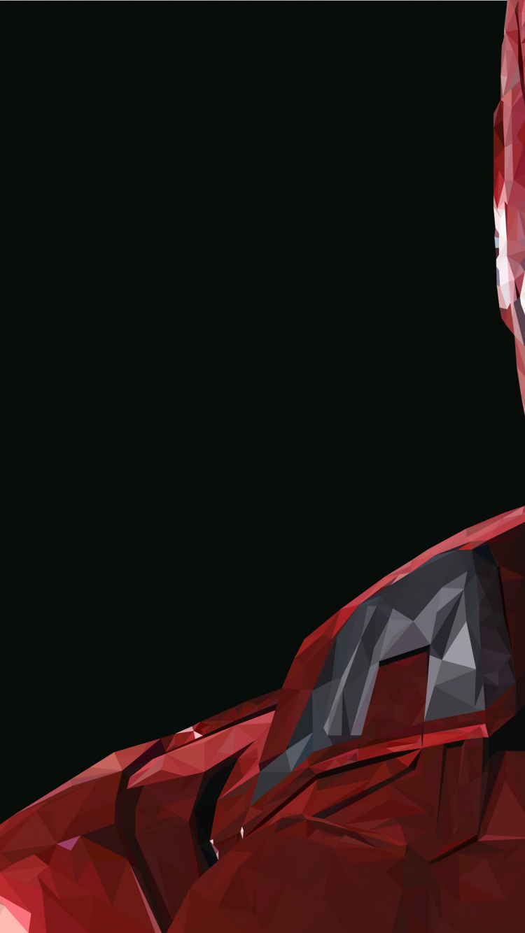 Обои Железный человек, marvel, мстители, железный человек пейзаж, супергерой в разрешении 750x1334