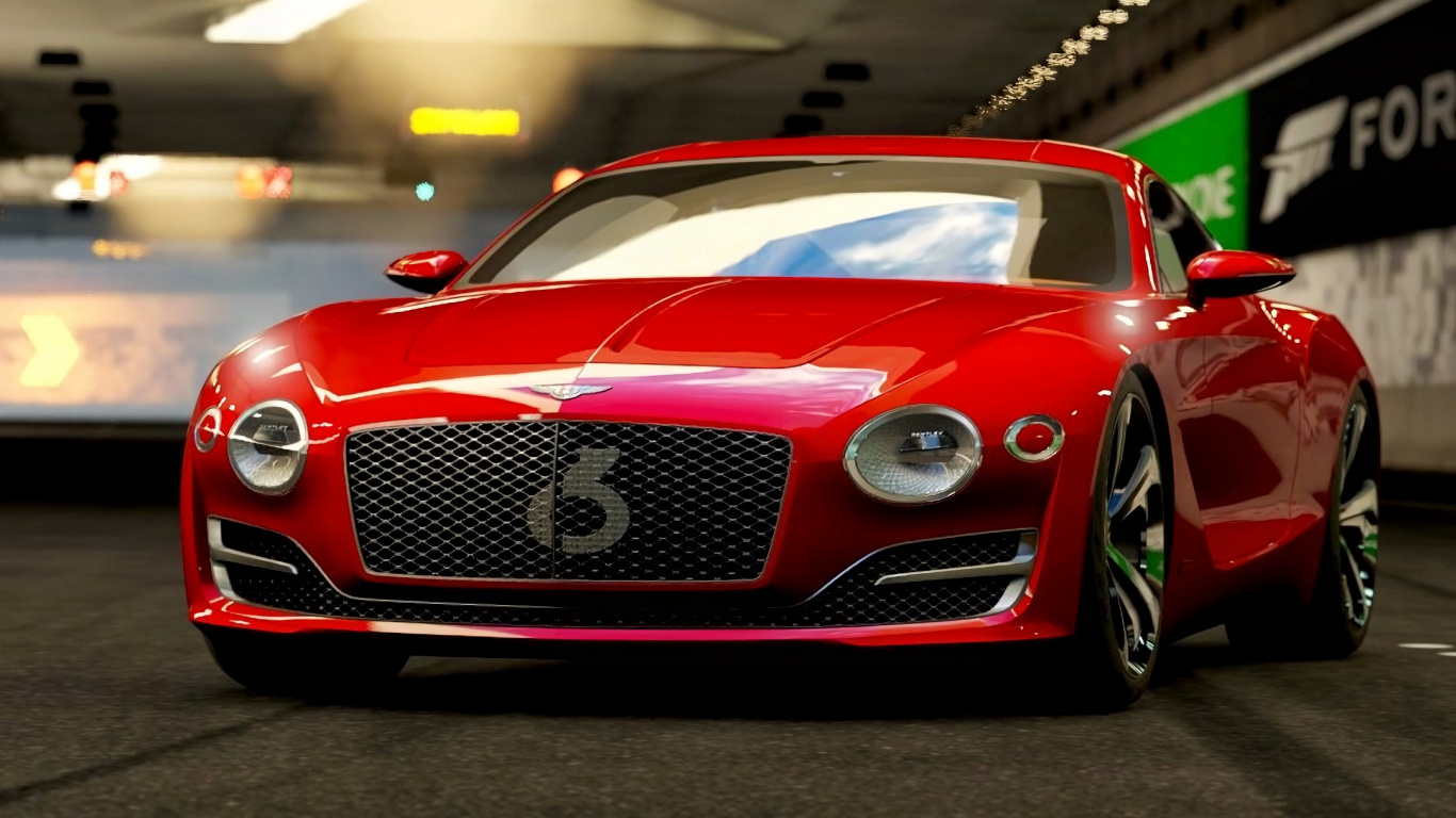 Обои Бентли Моторс Лимитед, спорткар, авто, суперкар, Бентли в разрешении 1366x768