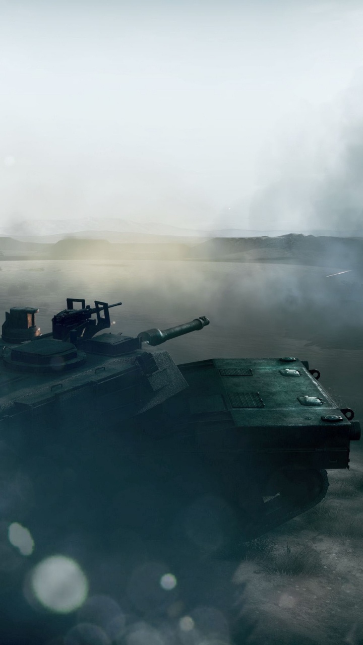 Обои туман, дым, battlefield 3, battlefield, игра в разрешении 720x1280