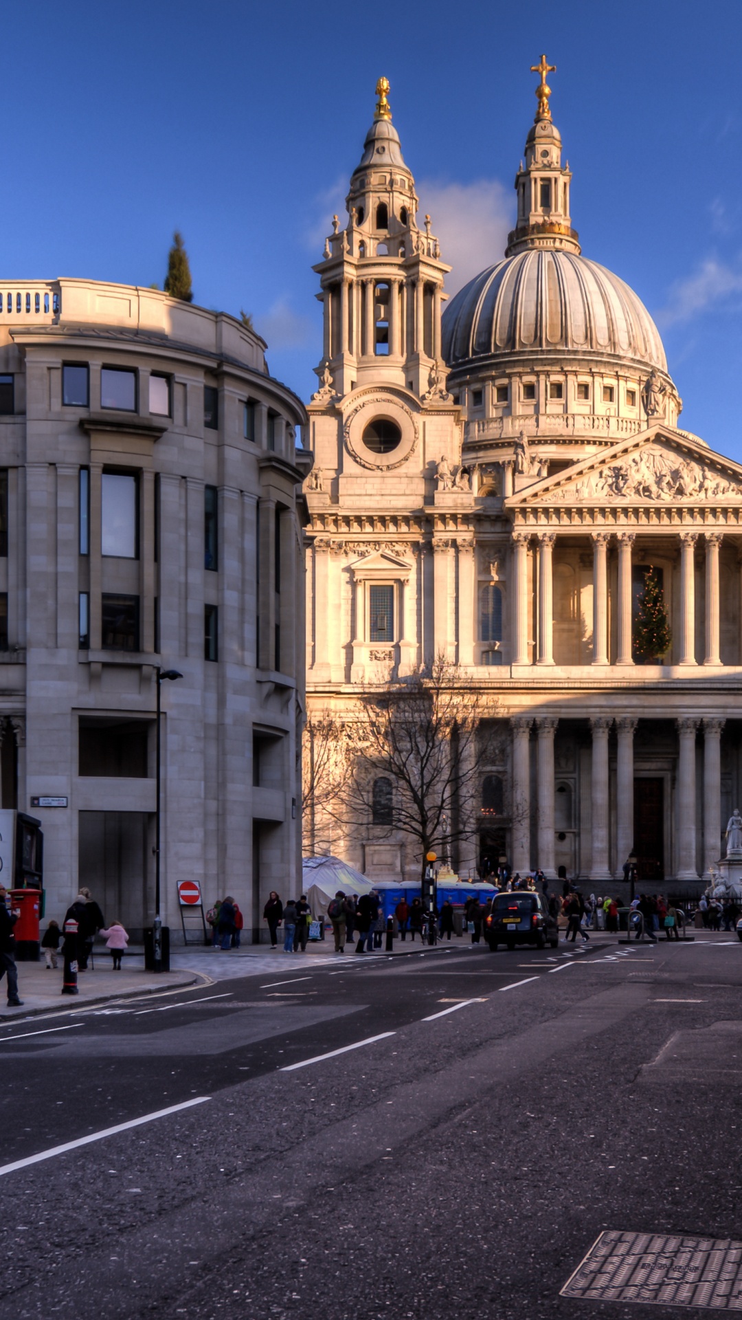 Обои Собор Святого Павла, собор, ориентир, город, здание в разрешении 1080x1920