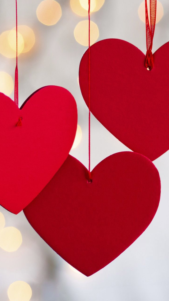 Обои День Святого Валентина, сердце, любовь, праздник, роман в разрешении 720x1280