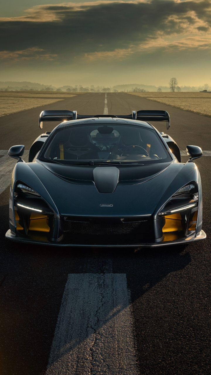 Обои Новитек Макларен Сенна, mclaren senna, легковые автомобили, спорткар, Макларен в разрешении 720x1280