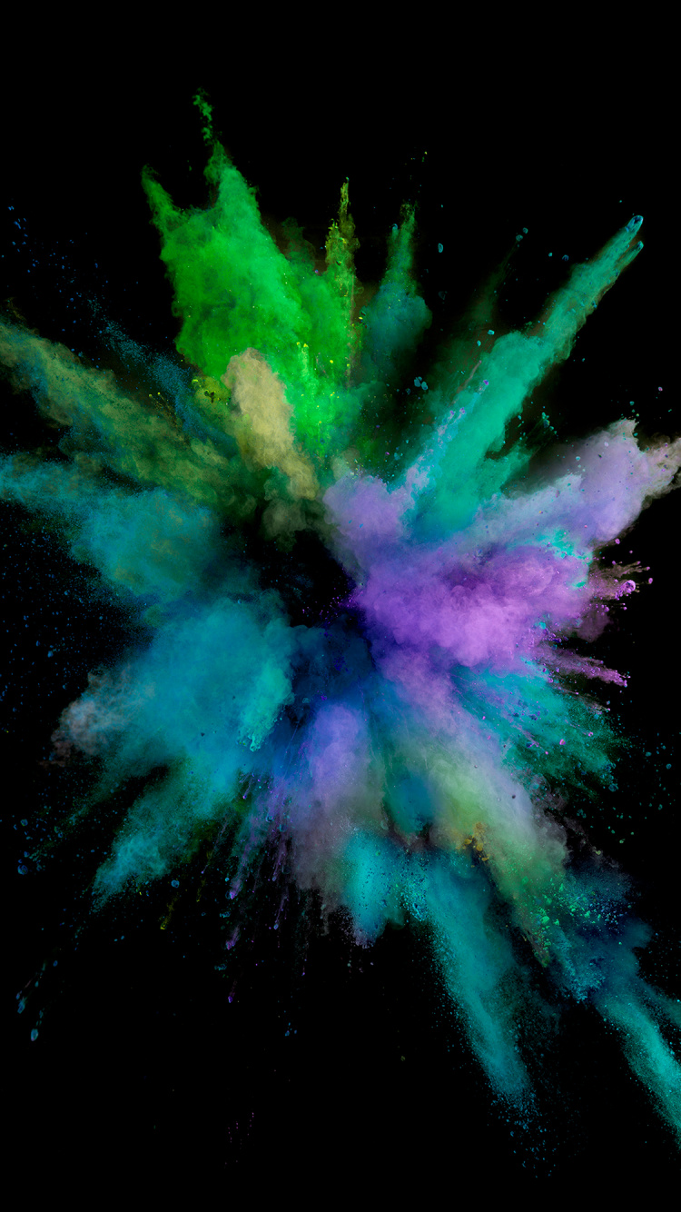 Обои iOS 10, яблоко, морские беспозвоночные, подземные воды, морская биология в разрешении 750x1334