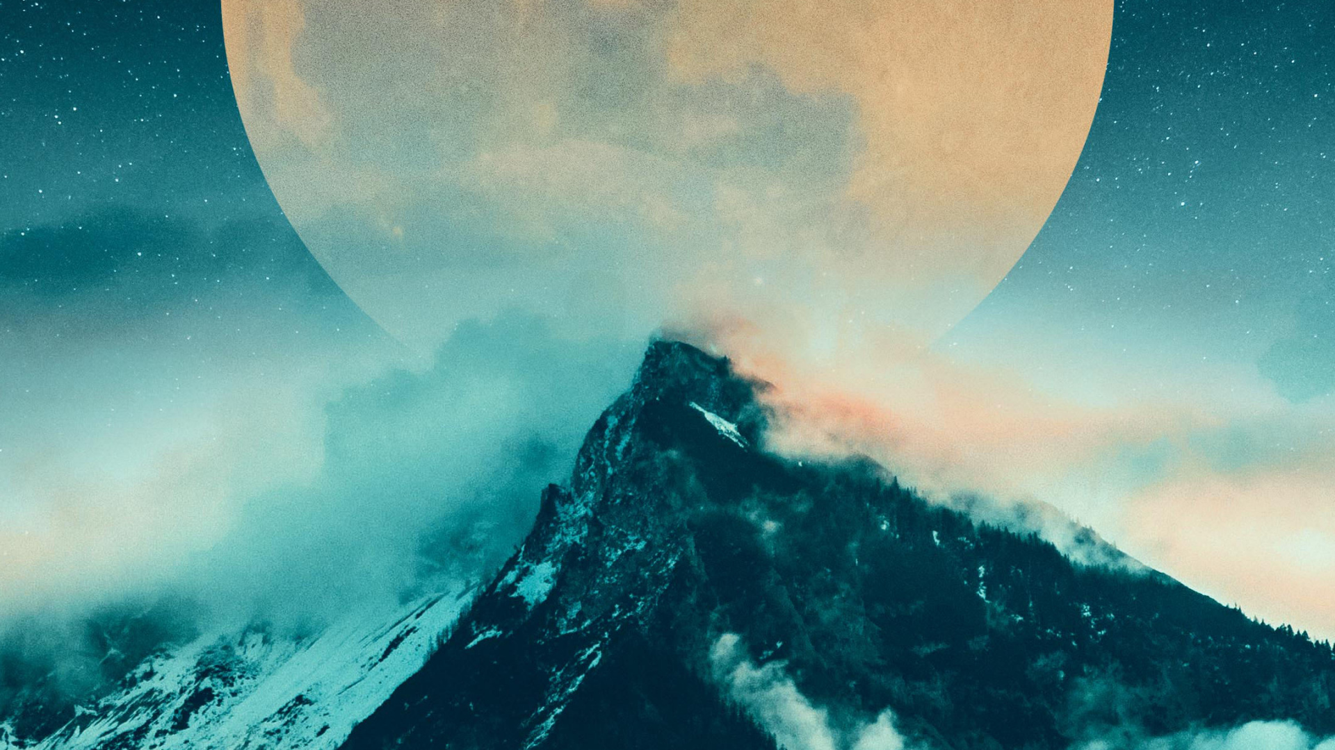 Обои луна, атмосфера, мир, свет, природный ландшафт в разрешении 1920x1080