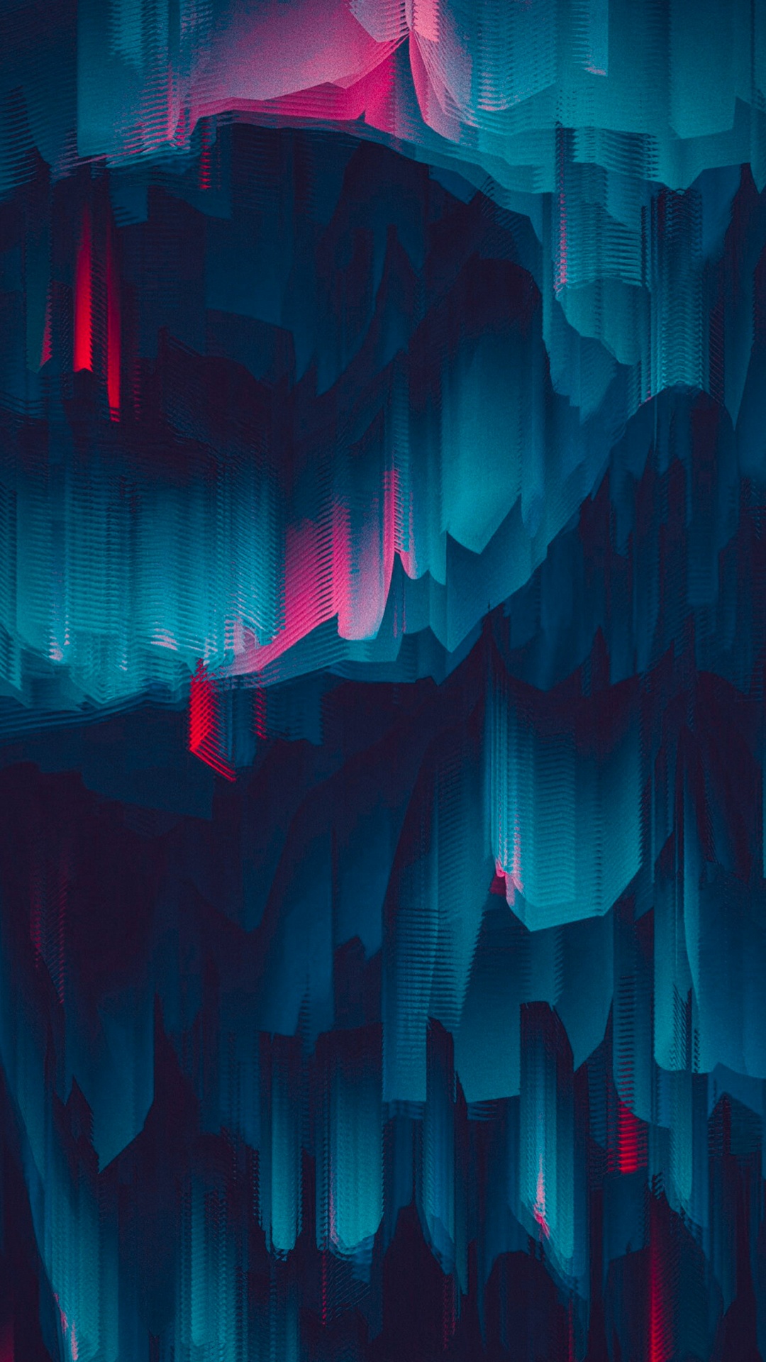 Обои свет, синий, красочность, электрик, арт в разрешении 1080x1920