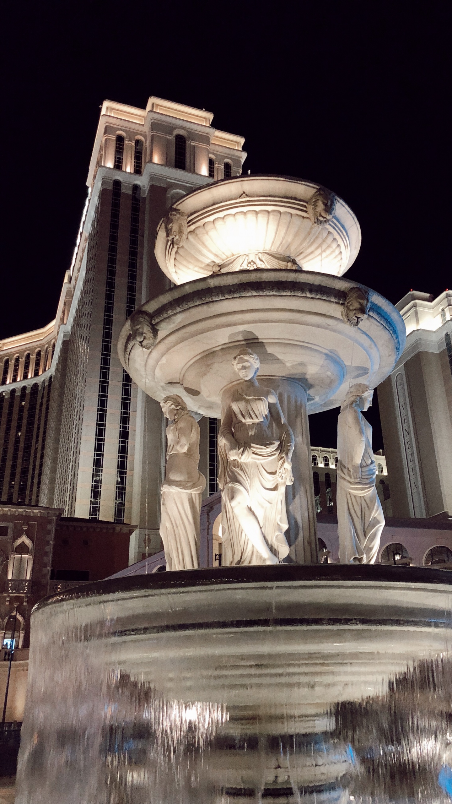 Обои Лас Вегас, США, венецианец, Венецианский лас-вегас, вода в разрешении 1440x2560