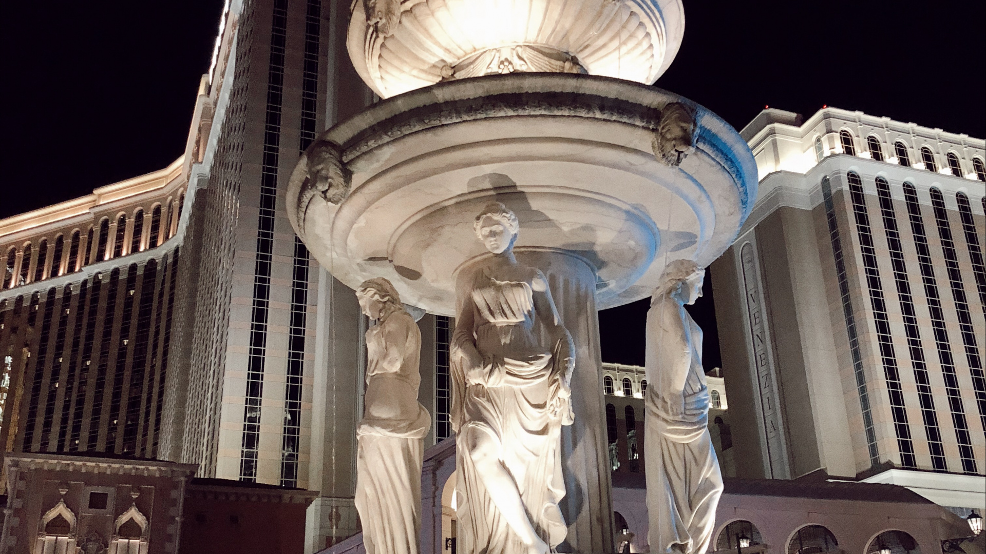 Обои Лас Вегас, США, венецианец, Венецианский лас-вегас, вода в разрешении 1920x1080