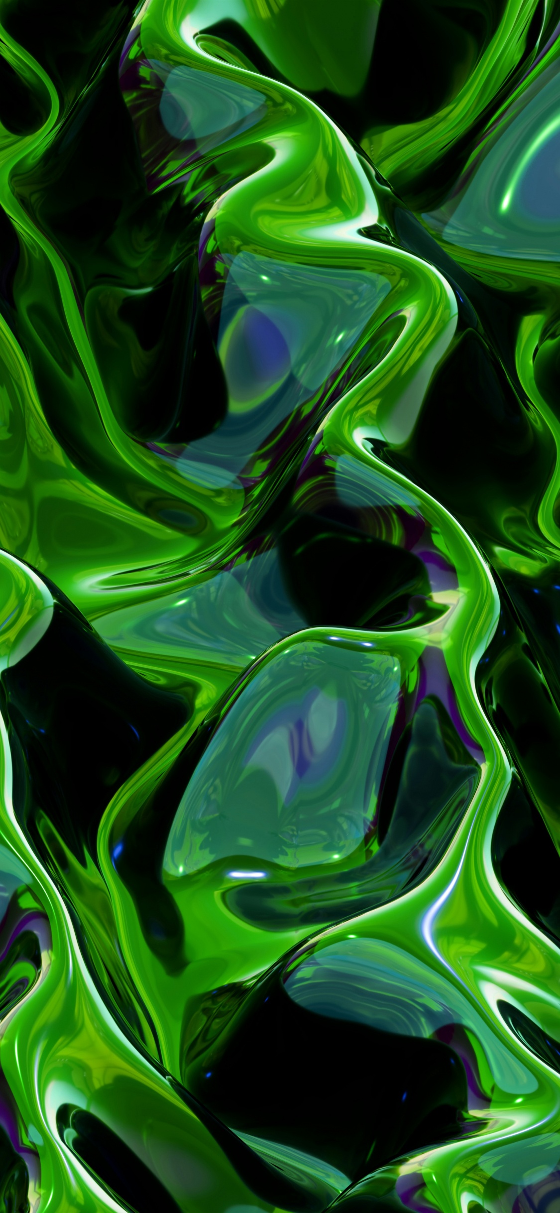 Обои фрактальное искусство, абстрактное искусство, арт, текстура, где никто не знает в разрешении 1125x2436