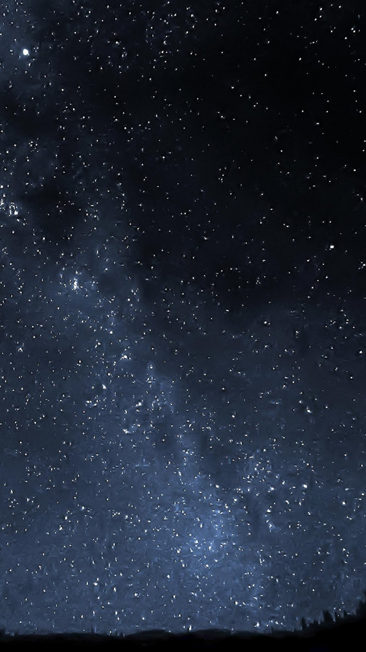 Обои ночное небо, атмосфера, ночь, астрономический объект, звезда в разрешении 750x1334
