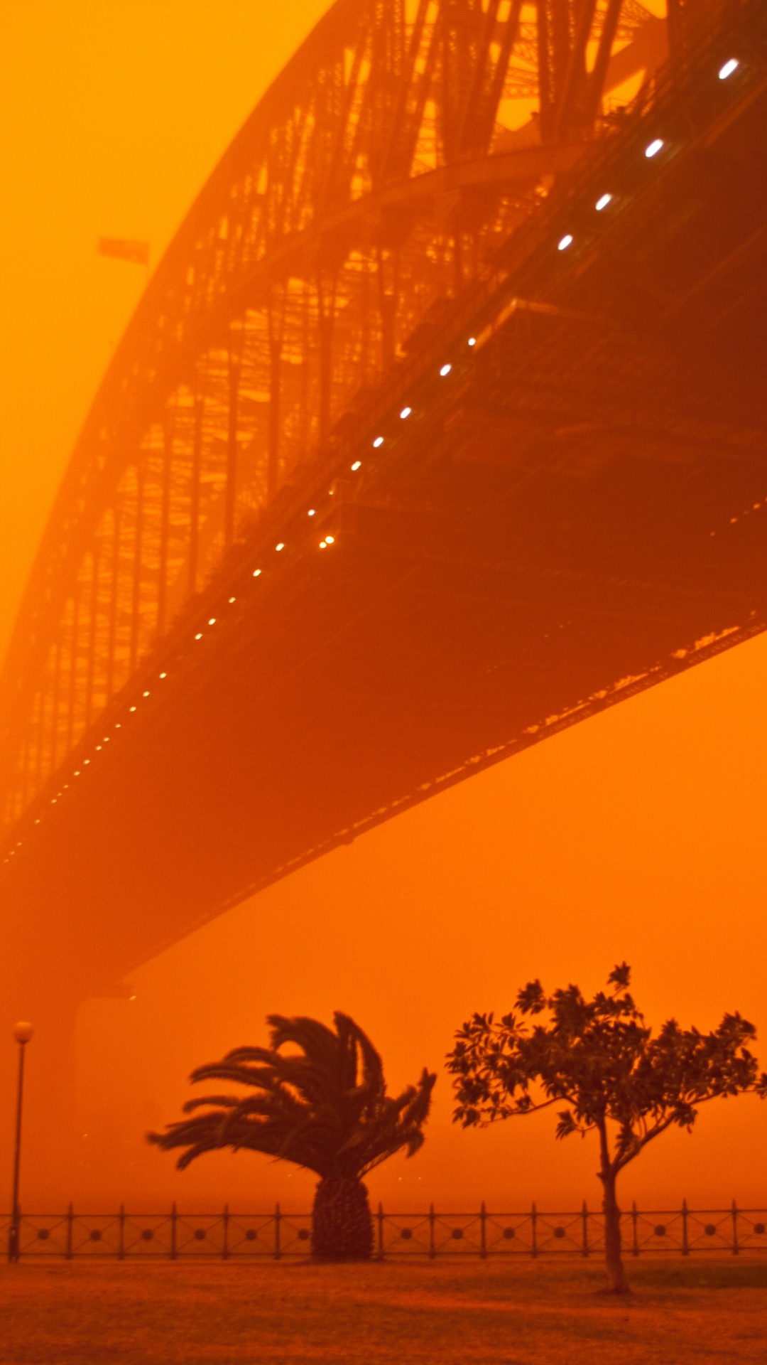 Обои 2009 австралийский пыльная буря, Сидней пыльная буря, Сидней, пыльная буря, буря в разрешении 1080x1920