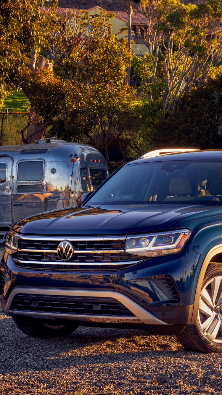 Обои vw atlas 2021, Фольксваген, Фольксваген жук, легковые автомобили, концерн Volkswagen в разрешении 750x1334