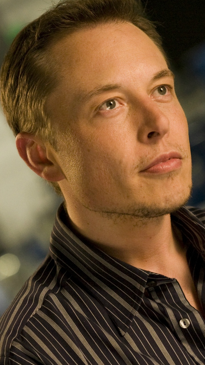 Обои Илон Маск, SpaceX, Гиперпетля, белые воротнички, волосы на лице в разрешении 720x1280