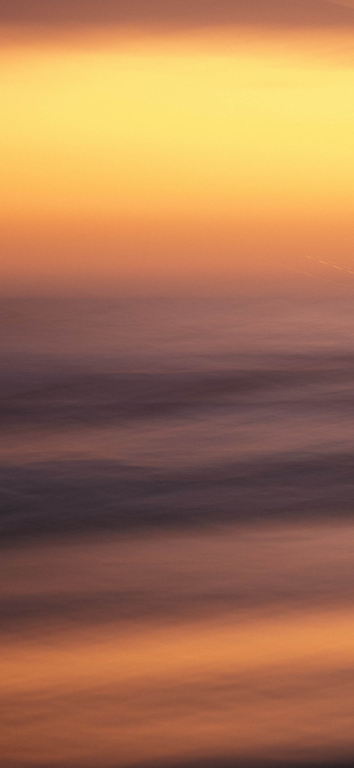 Обои горизонт, атмосфера, послесвечение, восход солнца, спокойный в разрешении 1242x2688