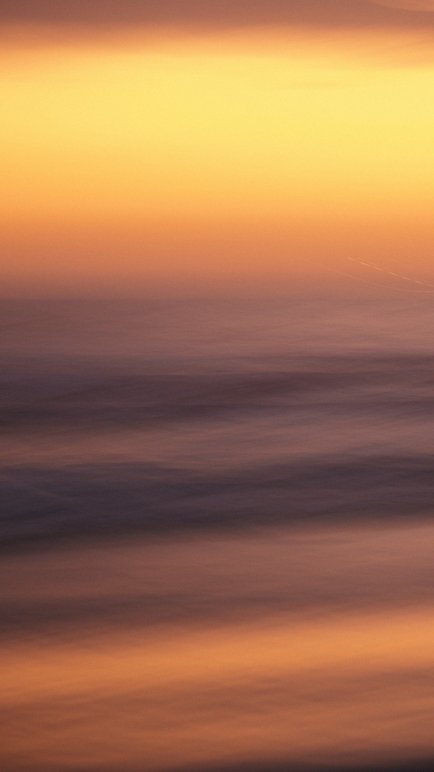 Обои горизонт, атмосфера, послесвечение, восход солнца, спокойный в разрешении 1440x2560