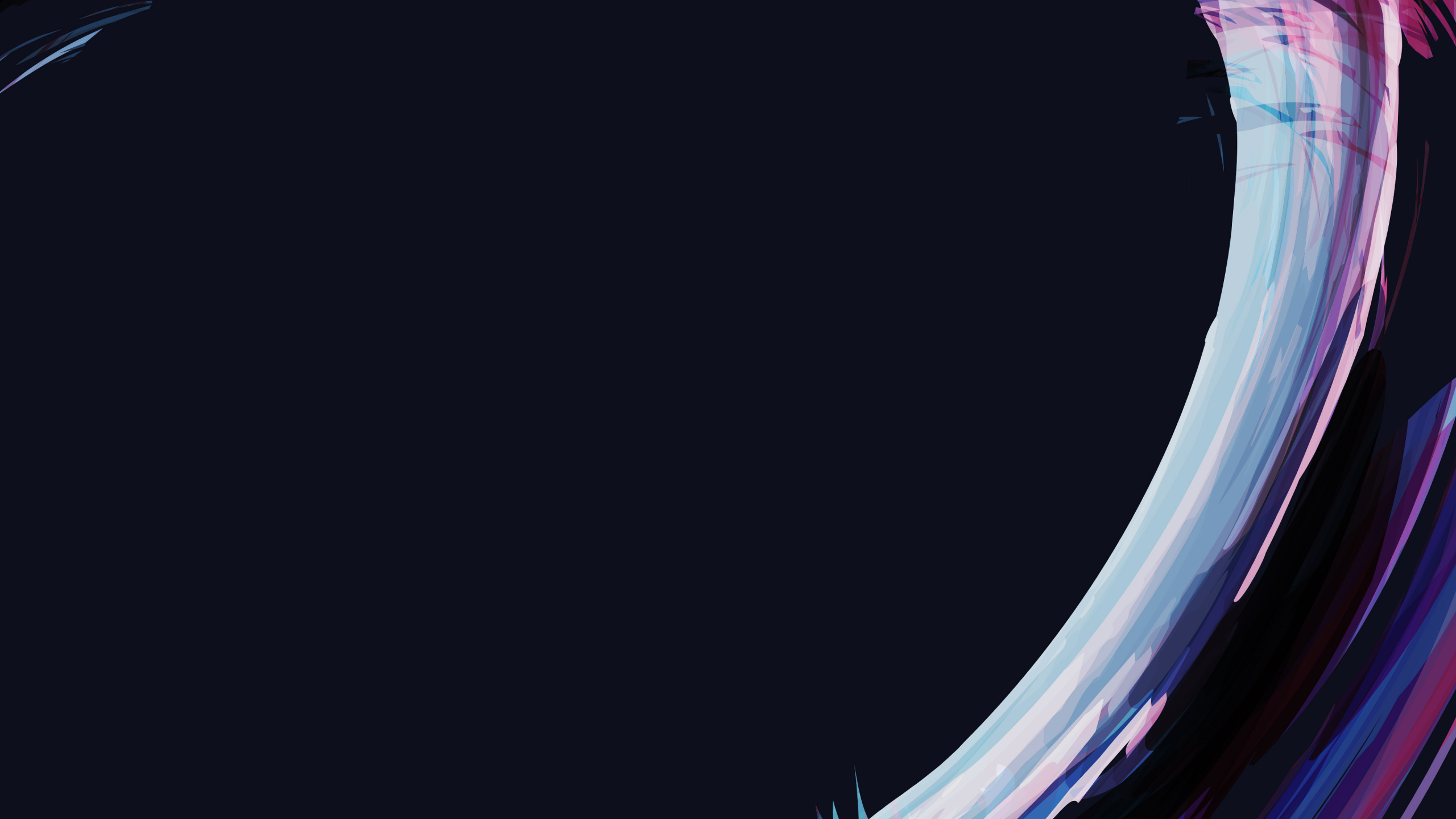 Обои свет, черный, синий, пурпур, Фиолетовый в разрешении 2560x1440