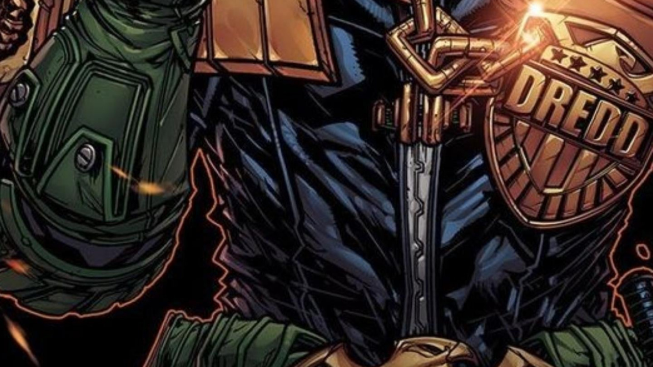 Обои судья Дредд, судья дредд обложка, судья дредд лжесвидетель 1, судья дредд лжесвидетель 3, 2000 г. в разрешении 1280x720