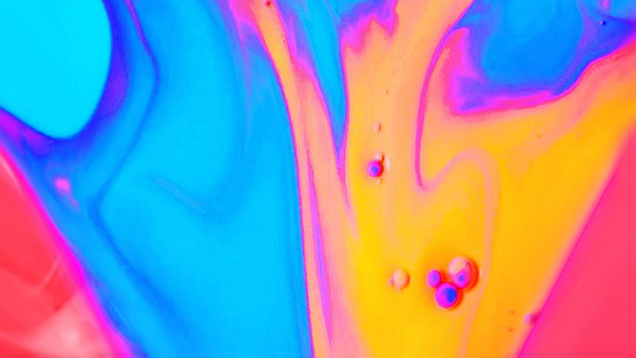 Обои LG, LG G8 ThinQ, смартфон, андроид, жидкость в разрешении 1280x720