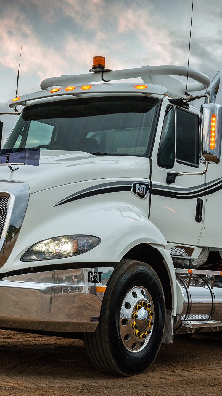 Обои бампер, авто, грузовик, транспорт, трейлер тележки Semi в разрешении 750x1334