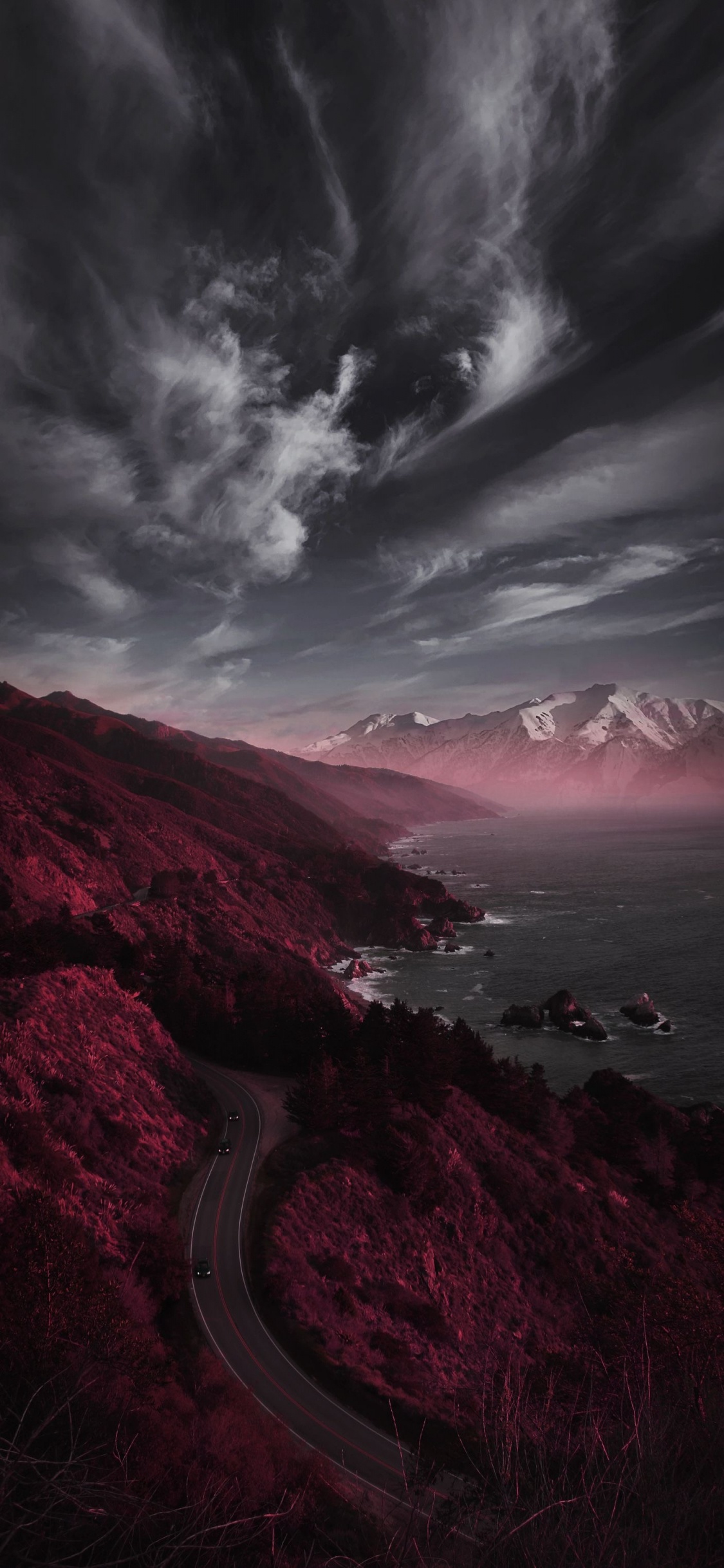 Обои ios, облако, вода, гидроресурсы, атмосфера в разрешении 1125x2436