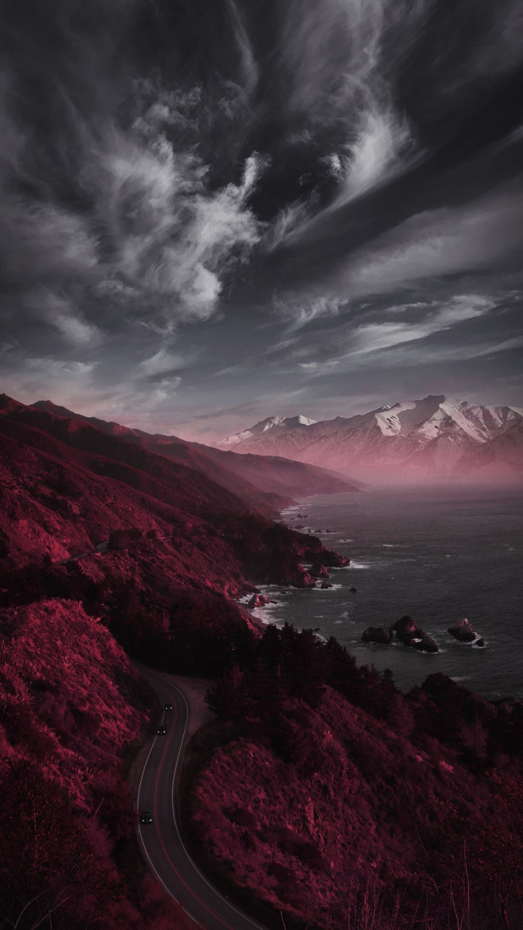 Обои ios, облако, вода, гидроресурсы, атмосфера в разрешении 750x1334