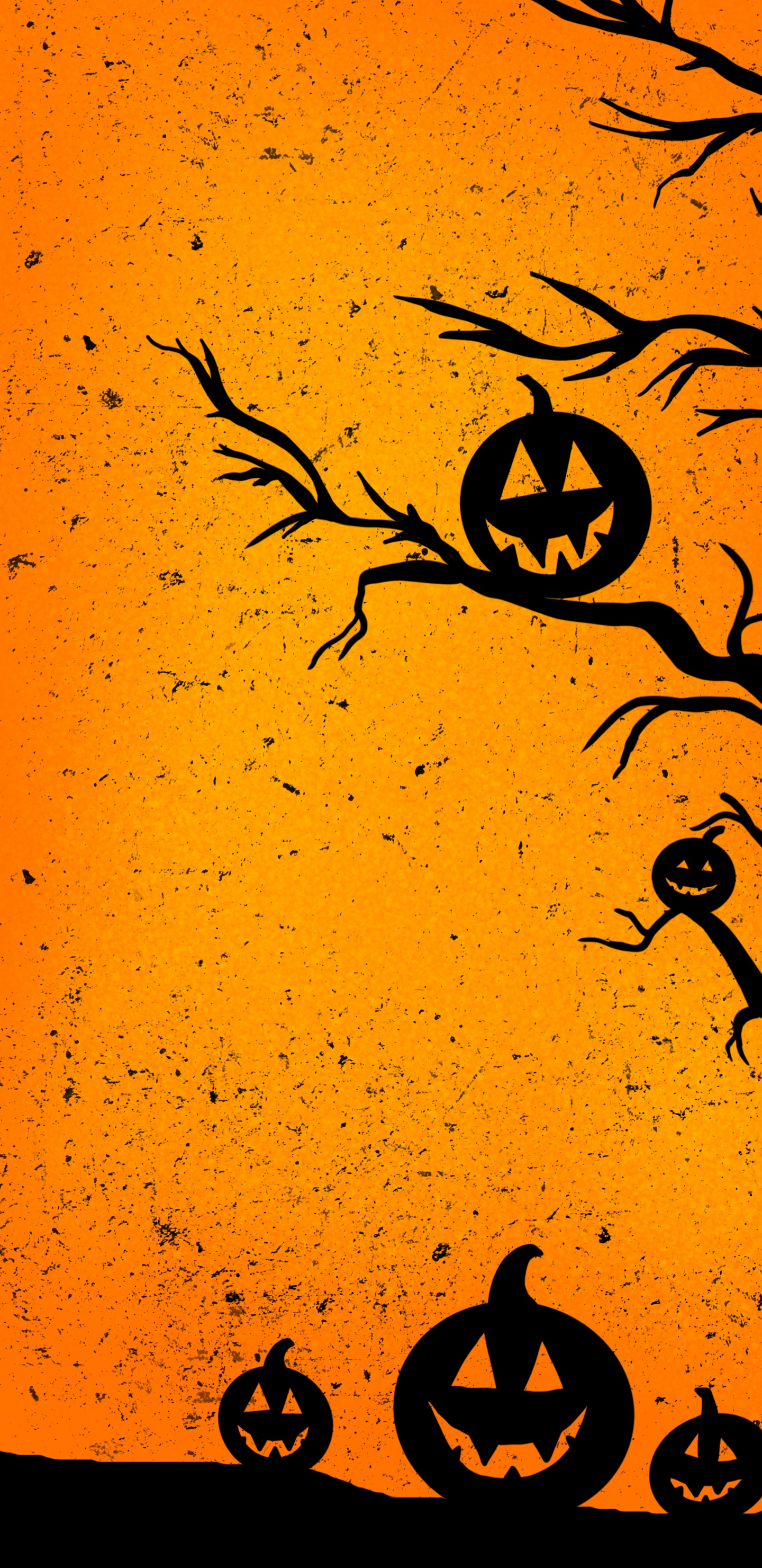 Обои Янтарь, Оранжевый цвет, желтый, арт, тепло в разрешении 1440x2960