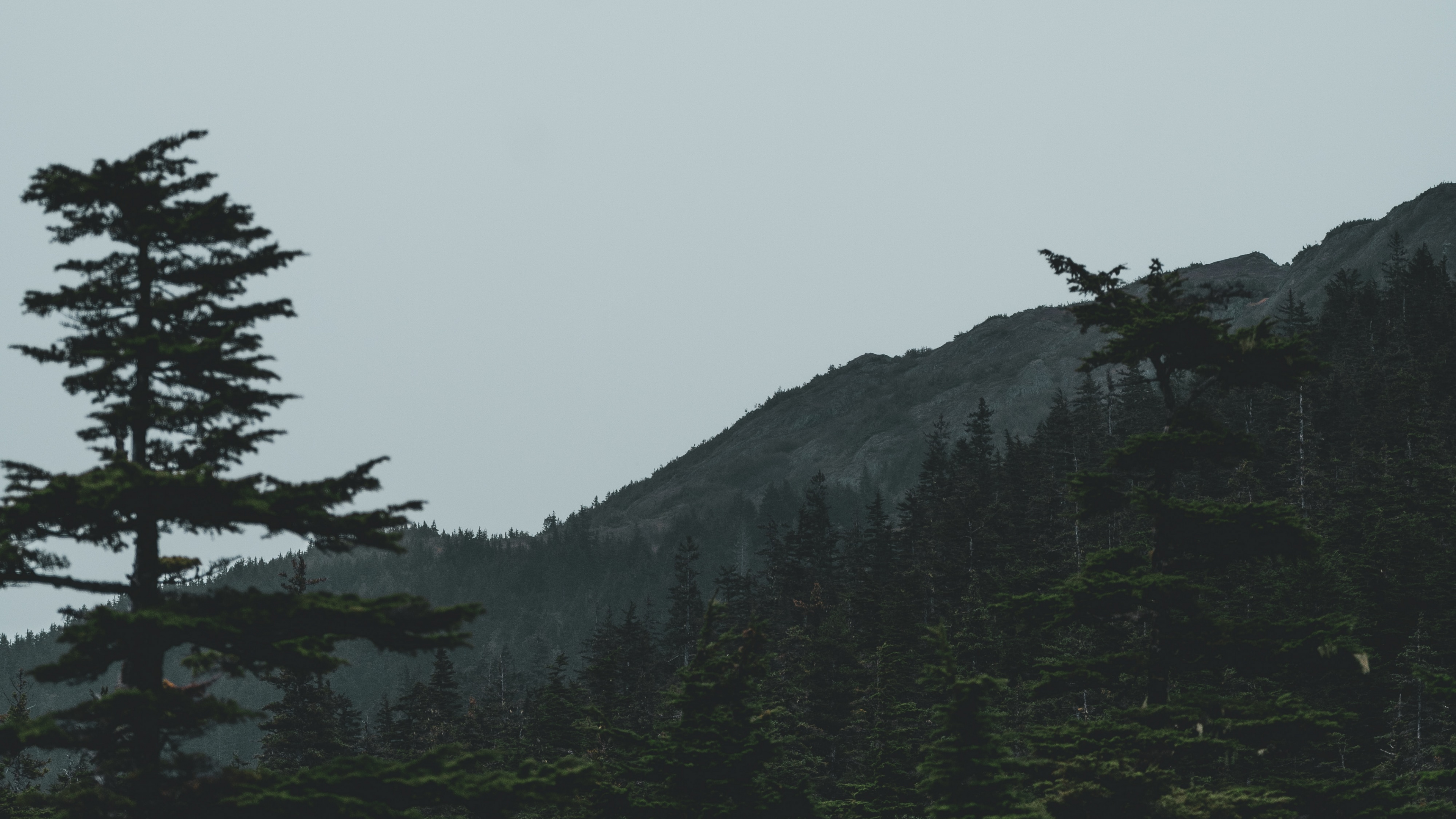 Обои холм, дикая местность, гора, биом, горный рельеф в разрешении 3840x2160