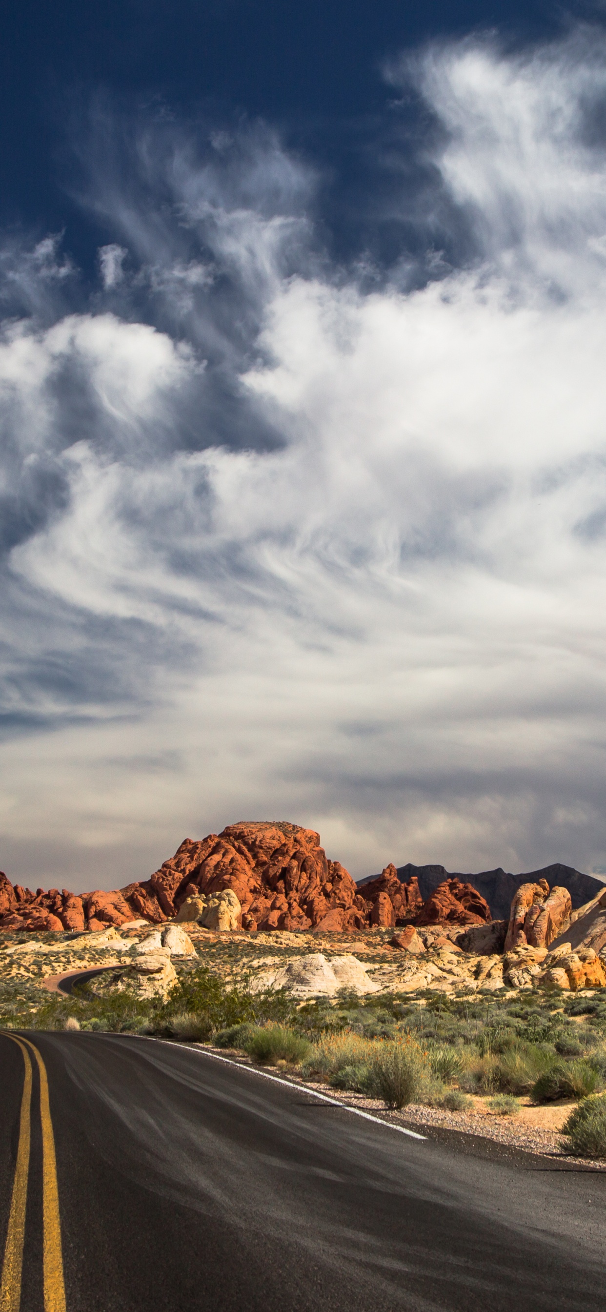 Обои долина огней лас вегас, Лас Вегас, Мохаве, йосемити, гора в разрешении 1242x2688