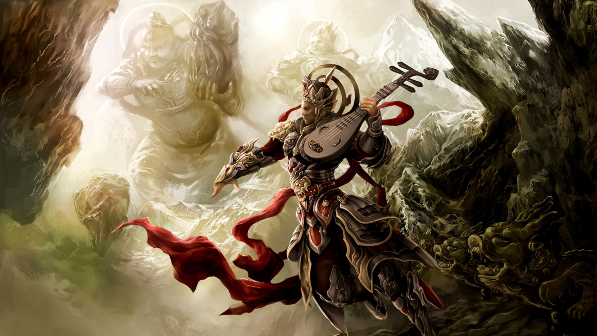 Обои арт, мифология, искусство, мифическое существо, фэнтези в разрешении 1920x1080