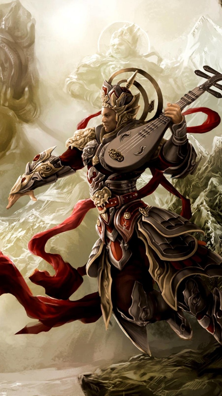 Обои арт, мифология, искусство, мифическое существо, фэнтези в разрешении 720x1280