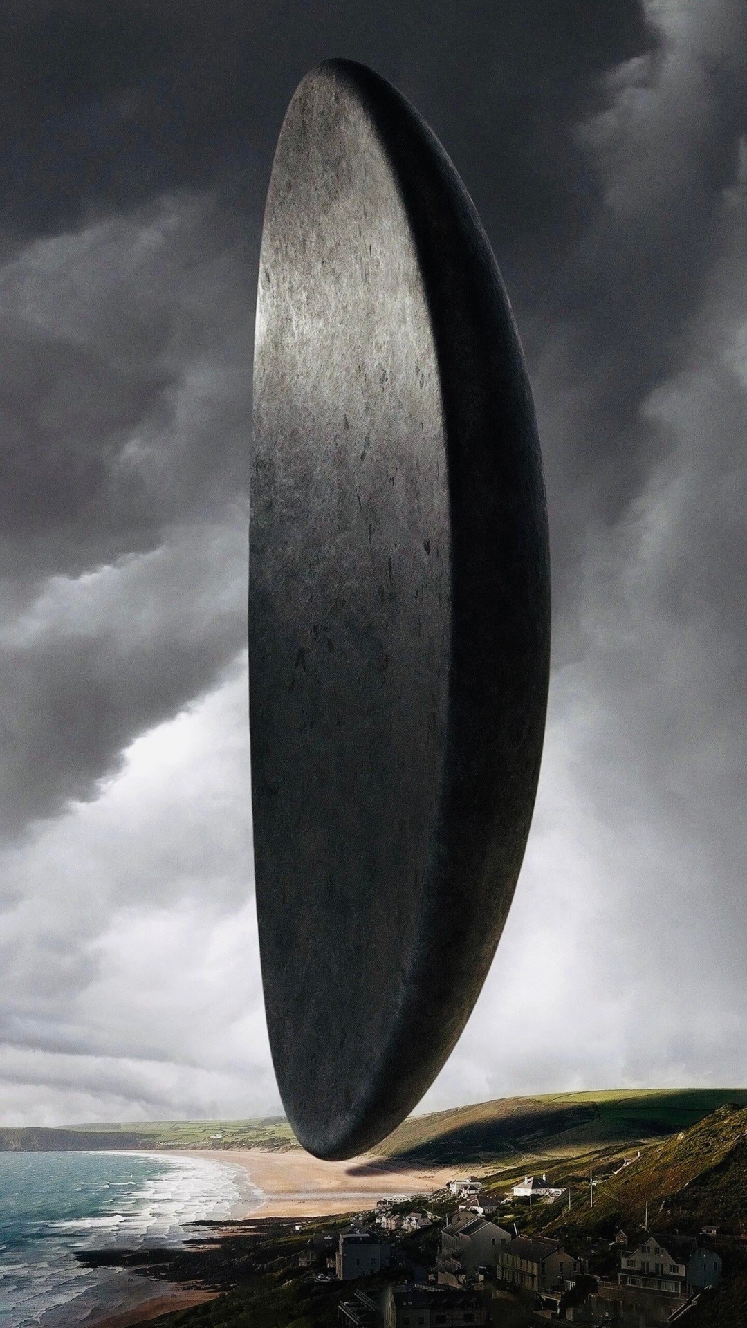 Обои вода, геометрия, облако, атмосфера, автомобильные шины в разрешении 1080x1920